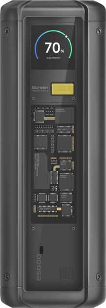 УМБ Xiaomi HyperCharge Power Bank 25000 mAh 212W Black (6932554418410) - зображення 2