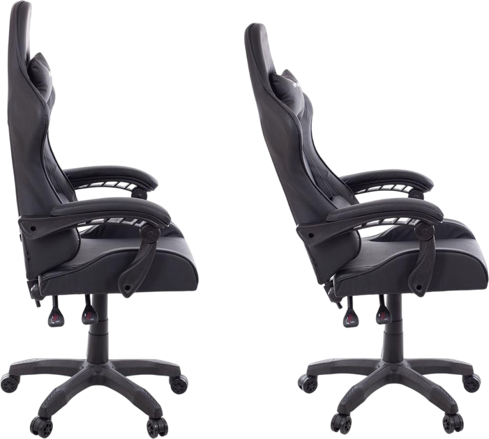Fotel gamingowy Happygame 7911 Black (4772013477853) - obraz 5