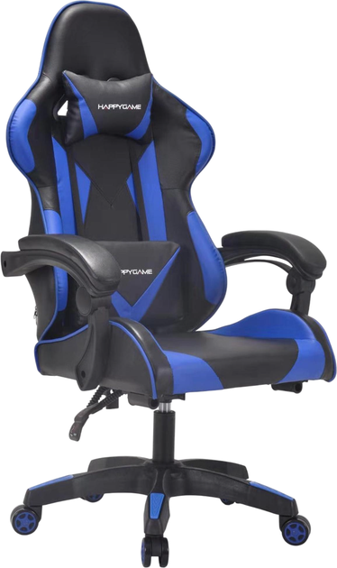 Fotel gamingowy Happygame 7911 Blue (4772013477747) - obraz 2