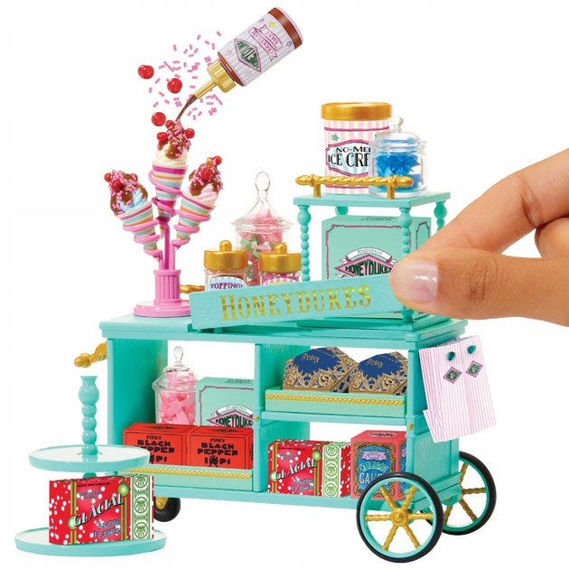 Zestaw do zabawy MGA's Mini Verse Harry Potter Make It Mini Honeydukes Trolley (0035051523734) - obraz 5