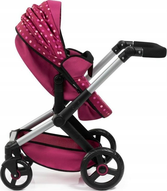 Коляска для ляльки Bayer Design XEO 17075AA Рожева (4003336170672) - зображення 5