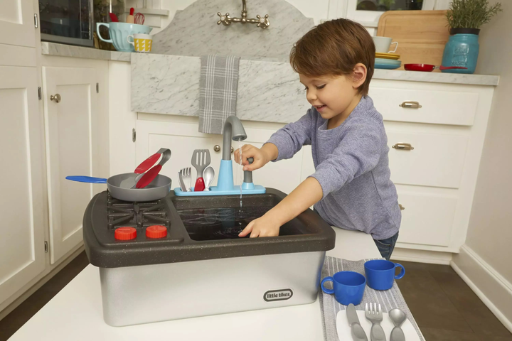 Zestaw do zabawy Little Tikes Zlew i kuchenka 2 w 1 (0050743654497) - obraz 6