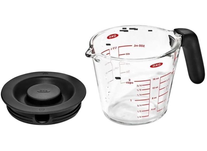 Dzbanek miarowy OXO Good Grips z pokrywką 500 ml (840097708614) - obraz 1