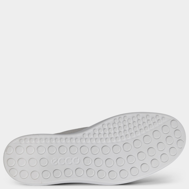 Sneakersy męskie skórzane do kostki Ecco Soft 60 M 58240401007 42 Białe (194891256056) - obraz 4