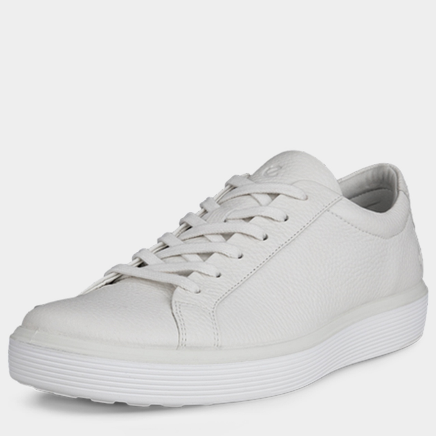 Чоловічі кеди низькі Ecco Soft 60 M 58240401007 44 Білі (194891256070) - зображення 2