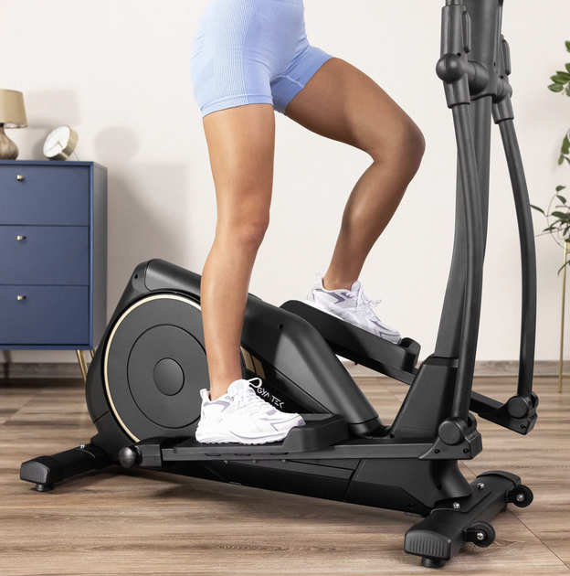 Орбитрек Gymtek XC4500 электромагнитный золотой - изображение 6