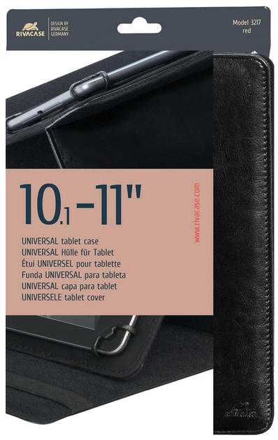 Обкладинка RIVACASE Orly 3007 для планшета 10.1-11" Black (1224440) - зображення 10