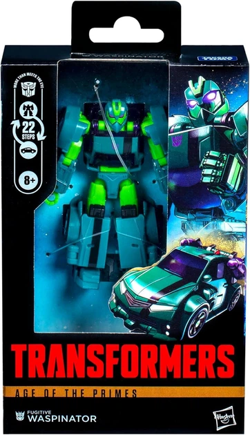 Игрушка Трансформеры Васпинатор Беглец Transformers Age of The Primes Deluxe Class Fugitive Waspinator Action Figure Hasbro - Фото 2 Игрушка Трансформеры Васпинатор Беглец Transformers Age of The Primes Deluxe Class Fugitive Waspinator Action Figure Hasbro - изображение 2