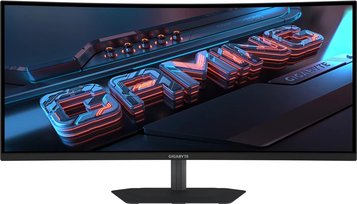 Монітор 34" Gigabyte GS34WQCA Gaming Monitor WQHD VA / 1500R / 120Hz / 1ms (4719331866747) - зображення 2