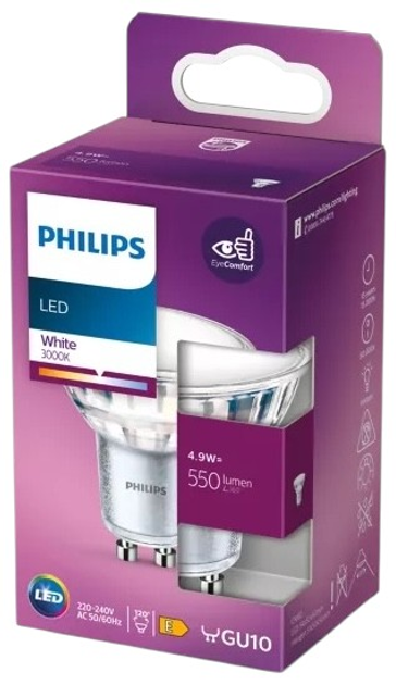 Żarówka LED Philips PAR16 GU10 (929002981250) - obraz 2