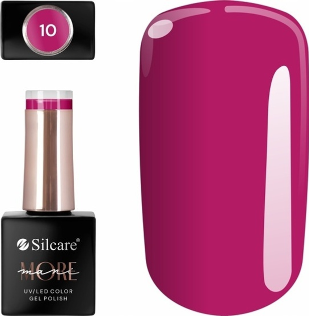 Lakier hybrydowy Silcare ManiMore 10 10 g (5902560567250) - obraz 1