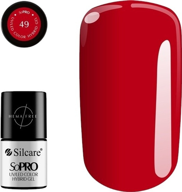 Lakier hybrydowy Silcare SoPro 49 7 g (5902560556414) - obraz 1