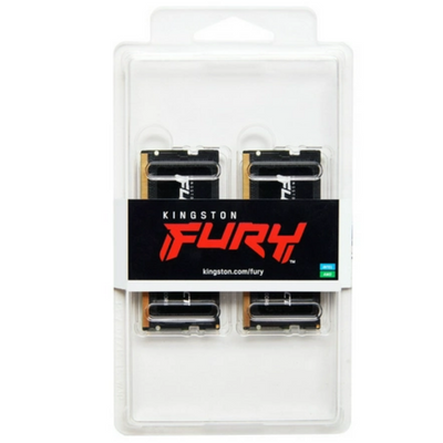 Оперативная память Kingston FURY 64 GB (2x32GB) SO-DIMM DDR5 5600 MHz Impact (KF556S40IBK2-64) - изображение 3