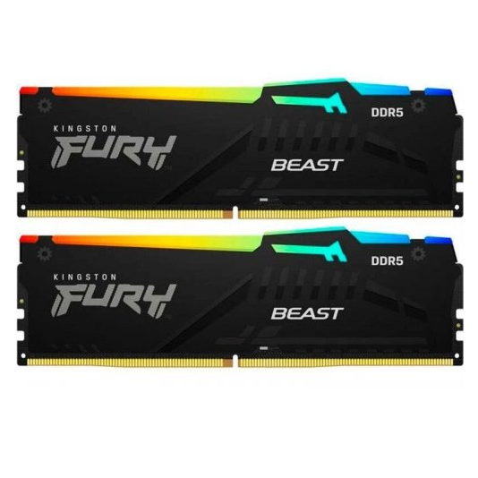Оперативная память Kingston FURY 16 GB (2x8GB) DDR5 6000 MHz Beast