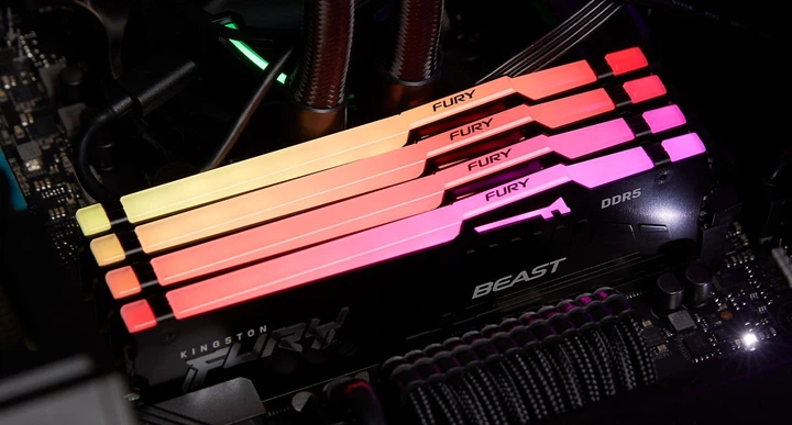Оперативная память Kingston FURY 32 GB (2x16GB) DDR5 5600 MHz FURY