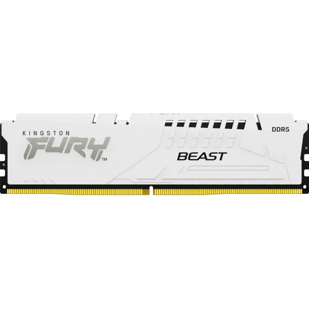 Kingston FURY 64 GB (2x32GB) DDR5 6400 MHz Beast EXPO White (KF564C32BWEK2-64) - Фото 3 Kingston FURY 64 GB (2x32GB) DDR5 6400 MHz Beast EXPO White (KF564C32BWEK2-64) - изображение 3