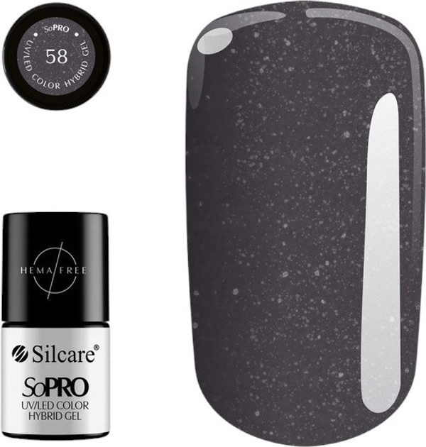 Lakier hybrydowy Silcare SoPro 58 7 g (5902560557749) - obraz 1
