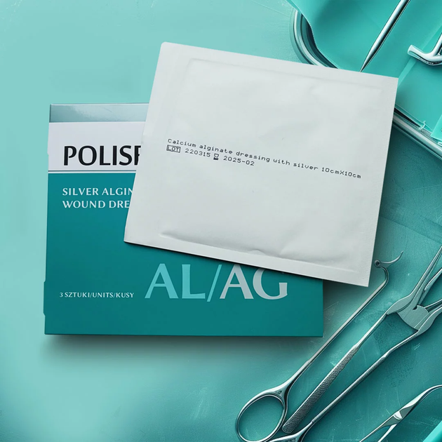 Пов'язка для ран JM Sante Pharma POLISEPT VET AL/AG для собак та котів 3 шт. (5902596718879) - зображення 2