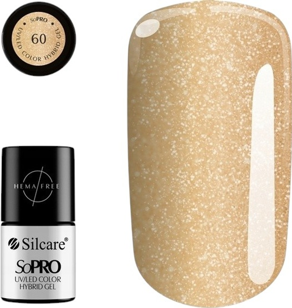 Lakier hybrydowy Silcare SoPro 60 7 g (5902560557763) - obraz 1