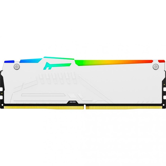 Оперативная память Kingston FURY 32 GB DDR5 5600 MHz Beast RGB White (KF556C40BWA-32) - изображение 2