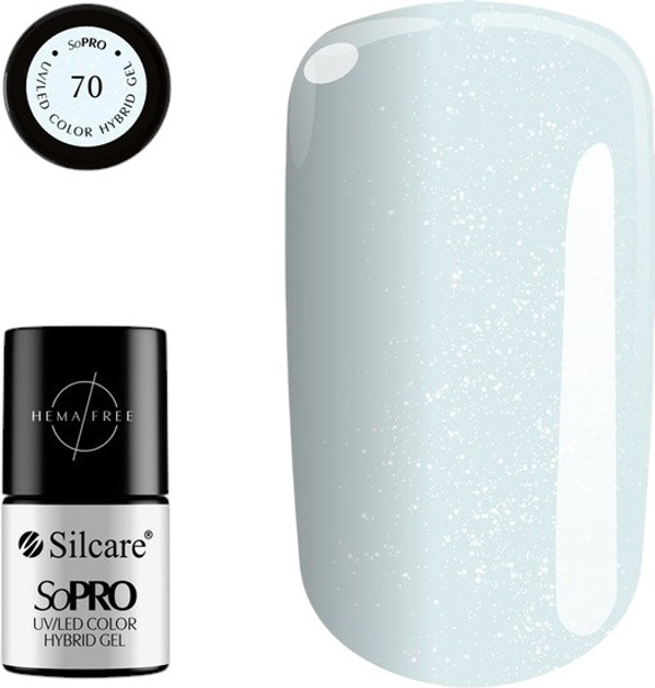 Lakier hybrydowy Silcare SoPro 70 7 g (5902560564792) - obraz 1