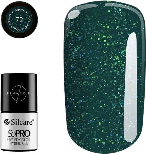 Гель-лак для нігтів Silcare SoPro 72 7 г (5902560564914) - зображення 1