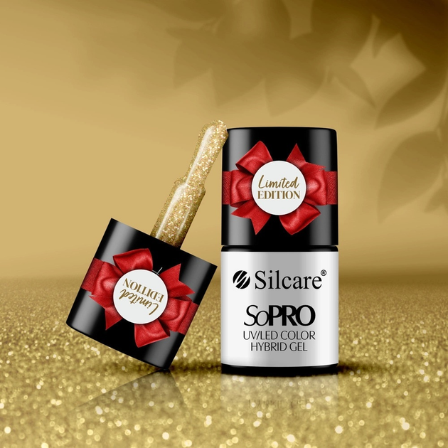 Lakier hybrydowy Silcare SoPro Gold Glam 7 g (5902560557084) - obraz 2
