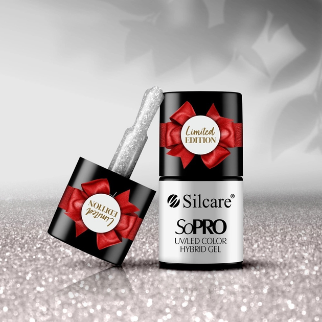 Lakier hybrydowy Silcare SoPro Silver Glam 7 g (5902560557077) - obraz 2