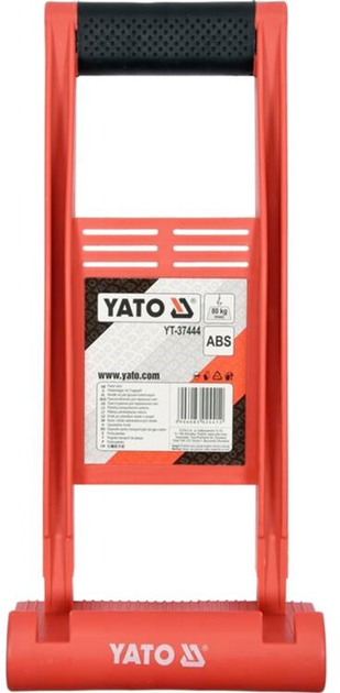 Ручка для перенесення гіпсокартону YATO пластикова ABS 375 мм (YT-37444) - зображення 1