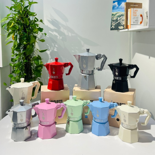 Кавоварка гейзерна для плити алюміній 3 чашки Bialetti зелений - зображення 9