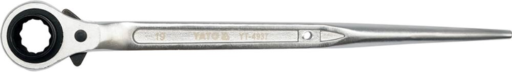 Klucz nasadowy YATO z grzechotką M19x22 mm, 315 mm (YT-4937) - obraz 1
