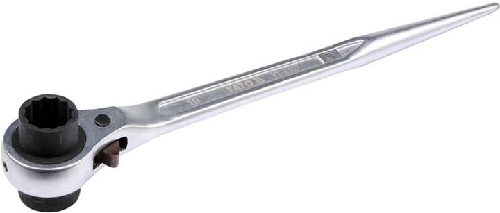 Klucz nasadowy YATO z grzechotką M19x22 mm, 315 mm (YT-4937) - obraz 2