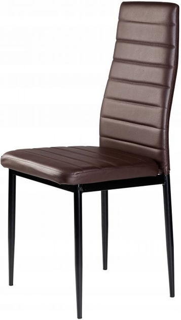 Zestaw krzeseł do salonu i jadalni ModernHome by Multistore DC855 4 szt Brązowe (5903089064596) - obraz 2