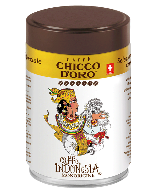 Кофе молотый Chicco D"oro Caffe Indonesia 100% арабика 250 г - Фото 1 Кофе молотый Chicco D"oro Caffe Indonesia 100% арабика 250 г - изображение 1