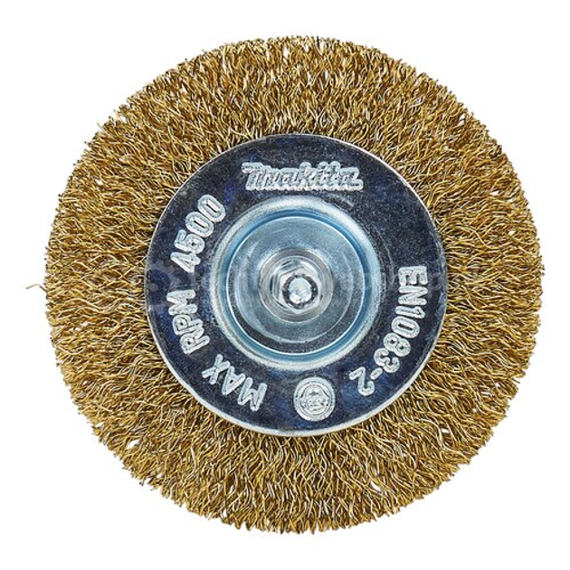 Szczotka druciana Makita tarcziwa 1/4" 75 mm (88381586214) - obraz 2