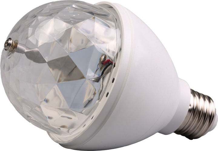 Żarówka LED Standart DISCO E27 3W RGB IP20 (DSLED-038(LS6F02)) - obraz 1
