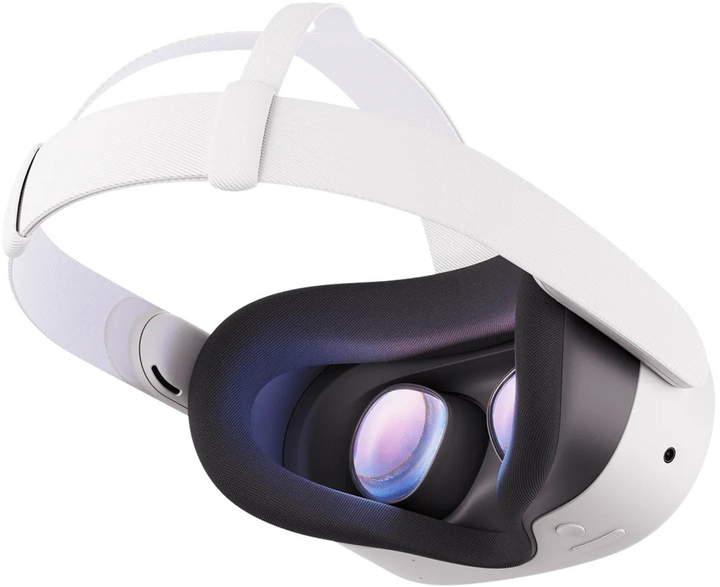 Окуляри віртуальної реальності Meta Quest 3S 256GB White (815820025306) - зображення 3
