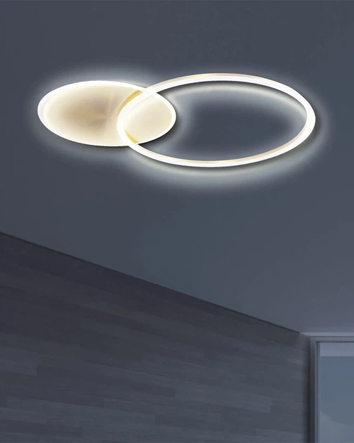 Люстра Goldlux 328472 Roman 2 Led 2x33W 4000K 2700Lm IP20 Золото - Фото 2 Люстра Goldlux 328472 Roman 2 Led 2x33W 4000K 2700Lm IP20 Золото - зображення 2