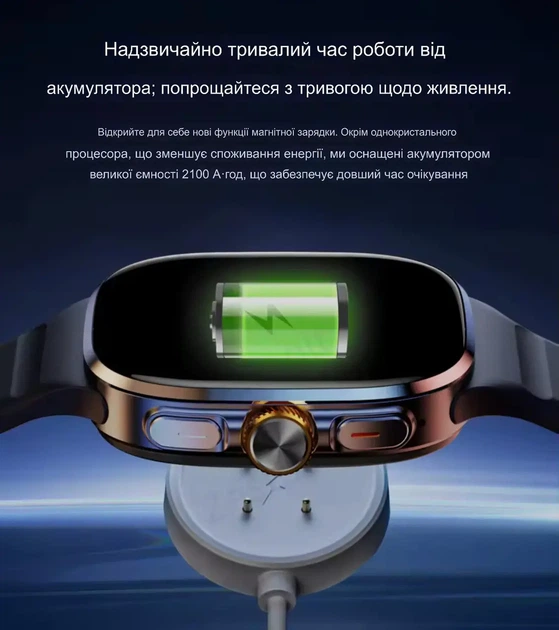 Розумний 4G Смарт-годинник Netcom M99 - зображення 7