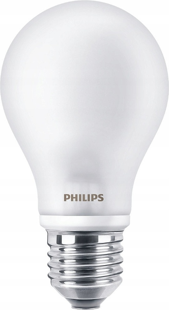 Світлодіодна лампа Philips E27 A60 7W 4000K 806LM MAT (929001323531) - зображення 1