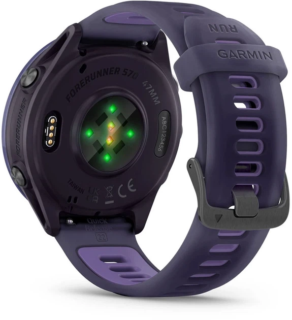 Смарт-часы Garmin Forerunner 570 GPS 47mm Imperial Purple/Indigo (010-02971-02) - изображение 8