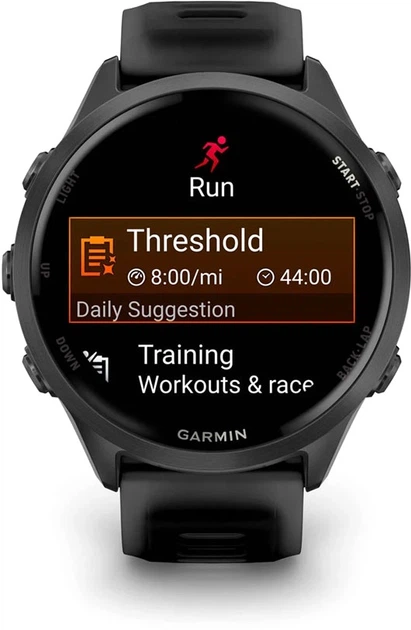 Смарт-годинник Garmin Forerunner 570 GPS 47mm Black (010-02971-00) - Фото 4 Смарт-годинник Garmin Forerunner 570 GPS 47mm Black (010-02971-00) - изображение 4