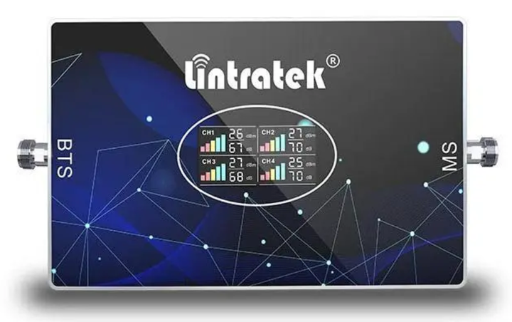 Усилитель связи Lintratek KW20L-GDWL для частот 900/1800/2100/2600 МГц - изображение 3