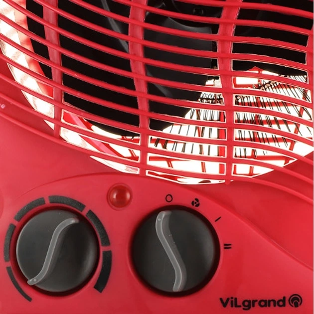 Тепловентилятор ViLgrand VF2011 RED - изображение 2