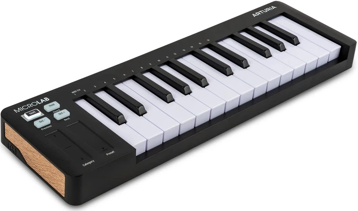 MIDI-клавиатура Arturia MicroLab MK3 (Black) - изображение 2