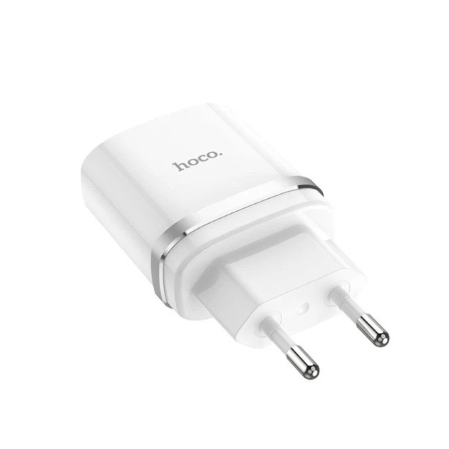Сетевое зарядное устройство адаптер Hoco C12Q Smart FCP / AFC |1USB, 3A/18W, поддержка быстрой зарядки QC3.0, многоуровневая система защиты, универсальная совместимость| Белый - изображение 3