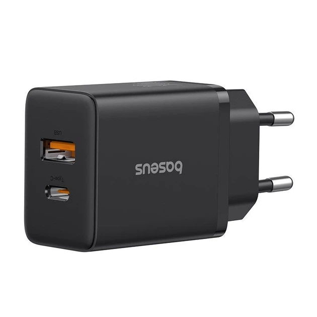 Сетевое зарядное устройство адаптер Baseus Cube Fast Charger |1USB/1Type-C, 30W/3A, поддержка быстрой зарядки PD/QC, многоуровневая защита, универсальная совместимость| Черный - Фото 10 Сетевое зарядное устройство адаптер Baseus Cube Fast Charger |1USB/1Type-C, 30W/3A, поддержка быстрой зарядки PD/QC, многоуровневая защита, универсальная совместимость| Черный - изображение 10