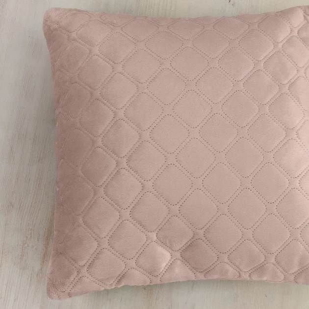 Подушка декоративна "VELOUR" Пудрова, 50x70 - изображение 3