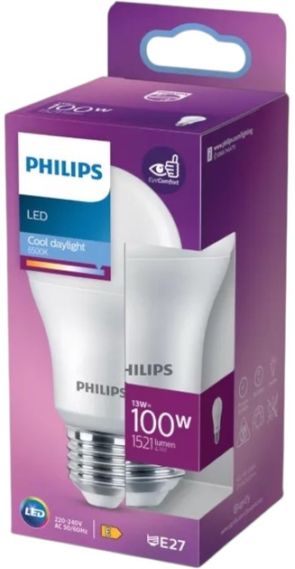 Żarówka LED Philips A60 E27 (929929002307003) - obraz 2