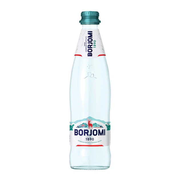 Упаковка мінеральної лікувально-столової сильногазованої води "Borjomi" 0,75 л х 6 скляних пляшок - изображение 4